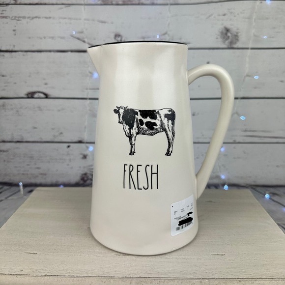 Rae Dunn Other - Rae Dunn Farmline Fresh Cow Pitcher